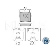 Слика 1 на плочки MEYLE PD Quality 025 219 1915/PD