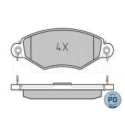 Слика 1 на плочки MEYLE PD Quality 025 219 8018/PD