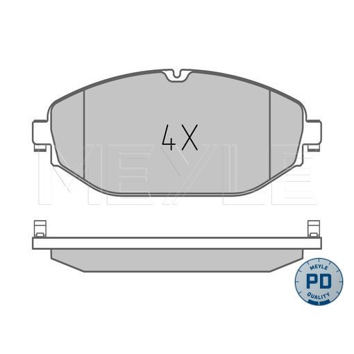 Слика на Плочки MEYLE PD Quality 025 220 7619/PD