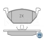 Слика 2 на плочки MEYLE PD Quality 025 231 3019/PD