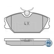 Слика 1 на плочки MEYLE PD Quality 025 231 7218/PD