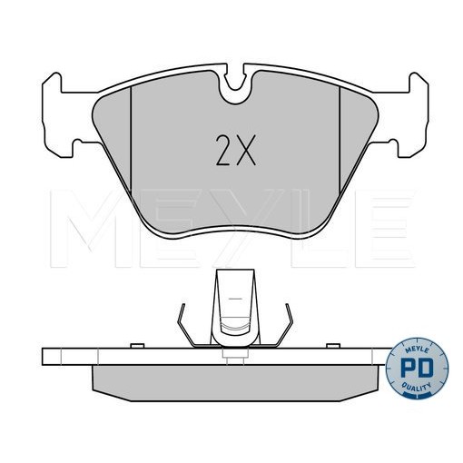 Слика на плочки MEYLE PD Quality 025 231 8320/PD за BMW 3 Touring E46 330 d - 204 коњи дизел