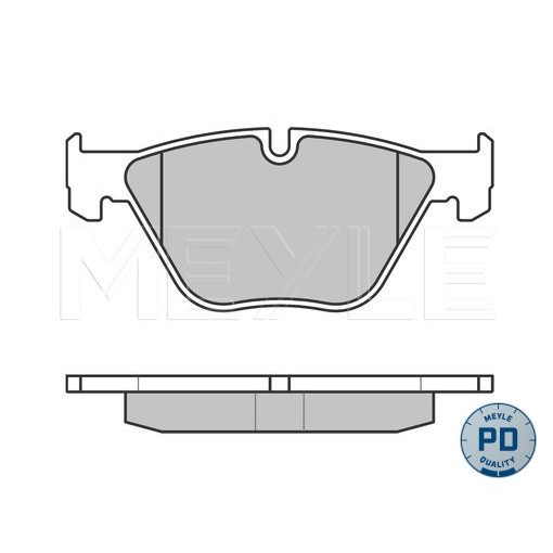 Слика на плочки MEYLE PD Quality 025 233 1320/PD за BMW 3 Cabrio E93 320 d - 184 коњи дизел