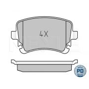 Слика 1 на плочки MEYLE PD Quality 025 233 2617/PD