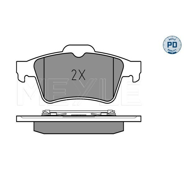 Слика на плочки MEYLE PD Quality 025 234 8216/PD за Renault Espace 4 (JK0) 3.0 dCi (JK0J, JK0V) - 177 коњи дизел