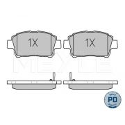 Слика 1 на плочки MEYLE PD Quality 025 235 1017/PD