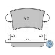 Слика 1 на плочки MEYLE PD Quality 025 236 6916/PD