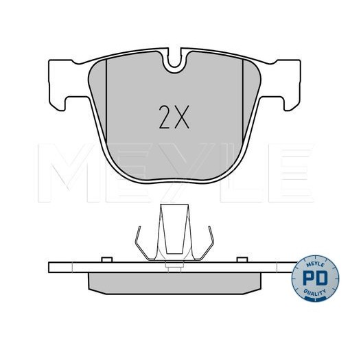 Слика на Плочки MEYLE PD Quality 025 237 3017/PD