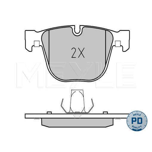 Слика на плочки MEYLE PD Quality 025 237 3116/PD за BMW 7 Series F 740 i - 326 коњи бензин