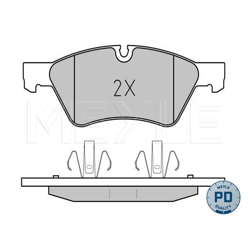 Слика на Плочки MEYLE PD Quality 025 239 2221/PD