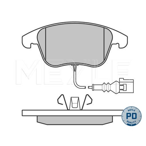 Слика на плочки MEYLE PD Quality 025 243 3219/PD за VW Sharan (7N) 2.0 TSI - 220 коњи бензин