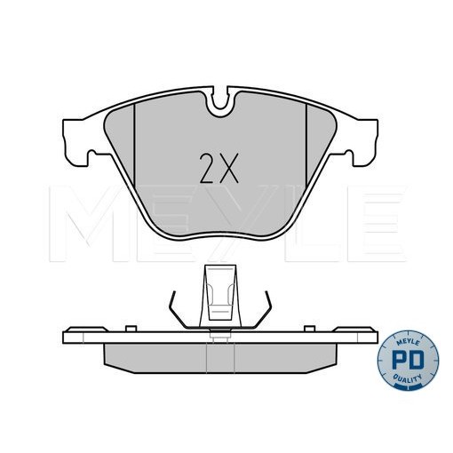 Слика на плочки MEYLE PD Quality 025 246 8820/PD за BMW 5 Sedan F10 535 i - 326 коњи бензин