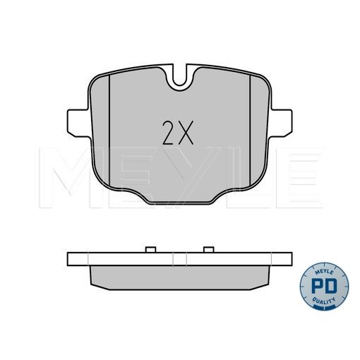 Слика на плочки MEYLE PD Quality 025 247 0318/PD за BMW 6 Gran Coupe F06 650 i xDrive - 456 коњи бензин