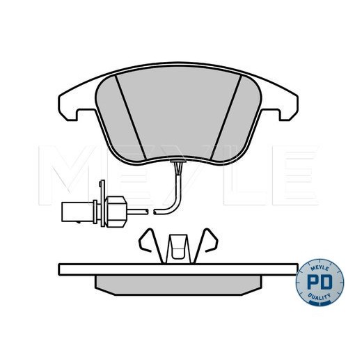 Слика на плочки MEYLE PD Quality 025 247 0520/PD за Audi A4 Avant (8K5, B8) 1.8 TFSI - 170 коњи бензин