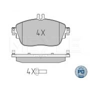 Слика 1 на плочки MEYLE PD Quality 025 248 6919/PD