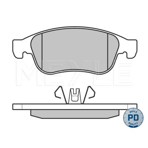 Слика на плочки MEYLE PD Quality 025 249 1418/PD за Dacia Duster 1.5 dCi - 110 коњи дизел