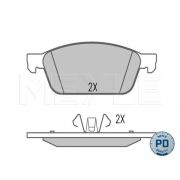 Слика 1 на плочки MEYLE PD Quality 025 257 3618/PD