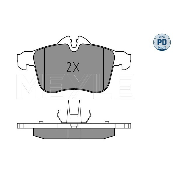 Слика на плочки MEYLE PD Quality 025 283 3219/PD за Opel Astra H GTC 1.9 CDTi 16V - 120 коњи дизел