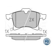 Слика 2 на плочки MEYLE PD Quality 025 283 3219/PD