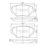 Слика 1 на плочки NIPPARTS J3602095