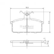 Слика 1 на плочки NIPPARTS J3608008