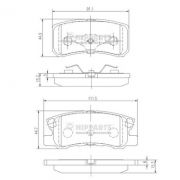 Слика 1 на плочки NIPPARTS J3615010