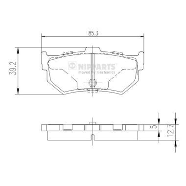 Слика на Плочки NIPPARTS J3618000