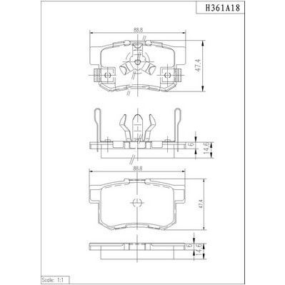 Слика на Плочки NPS H361A18