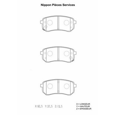 Слика на Плочки NPS K361A05