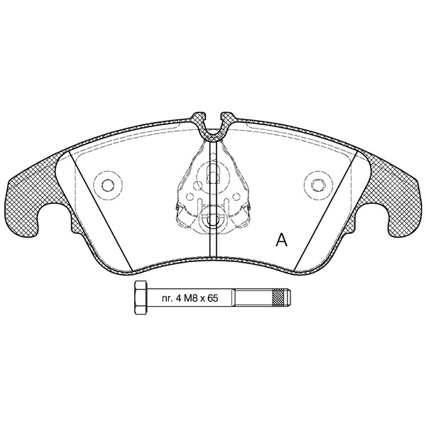 Слика на Плочки OPEN PARTS BPA1304.10