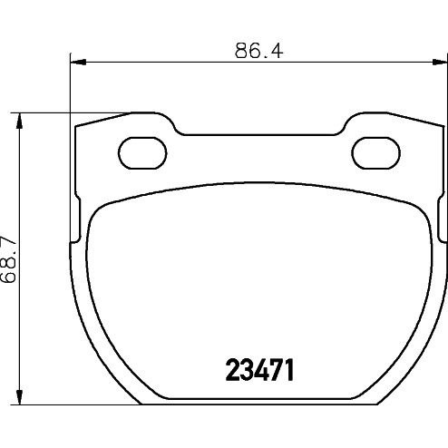 Слика на Плочки PAGID T1406