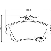 Слика 1 на плочки PAGID T3095