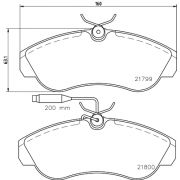 Слика 1 на плочки PAGID T5079