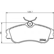 Слика 1 на плочки PAGID T5131