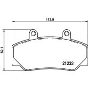 Слика 1 на плочки PAGID T9011