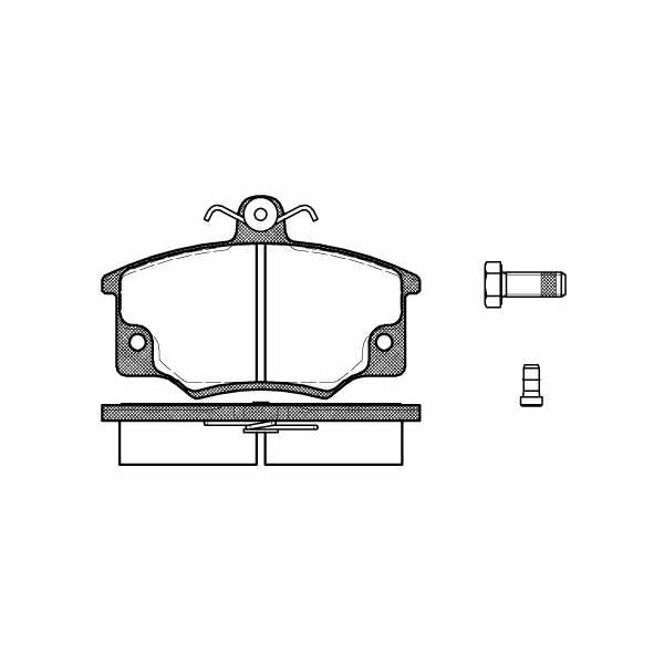 Слика на плочки REMSA 0146.04 за Fiat Tempra 159 1.6 i.e. (159.AE) - 78 коњи бензин