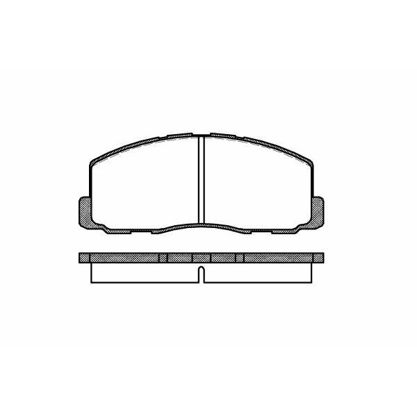 Слика на плочки REMSA 0188.00 за Mitsubishi Space Wagon (D0 V-W) (D05V, D05W) - 90 коњи бензин