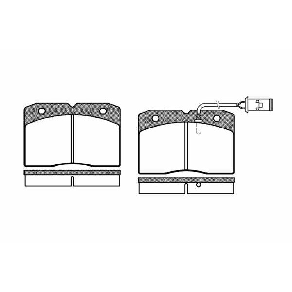 Слика на плочки REMSA 0211.22 за камион Iveco Daily 1 Box 30-8 (12914111, 12914112, 12914117, 12914131, 12914137, 1291 - 75 коњи дизел