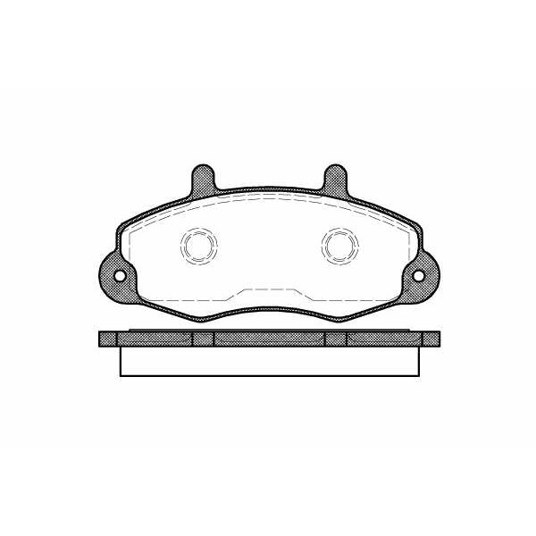 Слика на плочки REMSA 0391.00 за Ford Transit BUS (E) 1991 2.0 i (EBL, EDL, EGL, ESS, EUS) - 98 коњи бензин