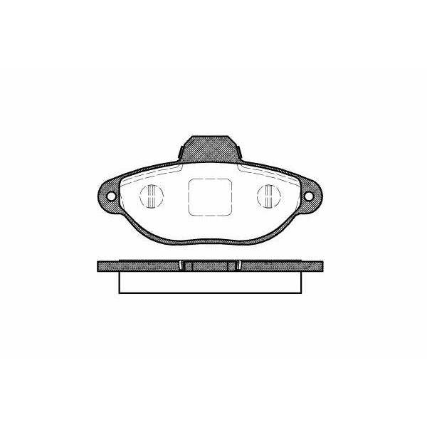 Слика на плочки REMSA 0414.20 за Lancia Y (840A) 1.1 (840AE) - 54 коњи бензин