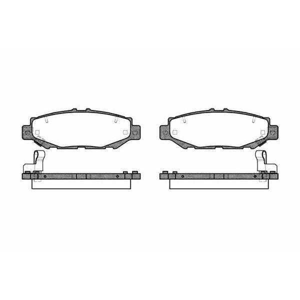 Слика на плочки REMSA 0424.04 за Toyota Supra (JZA70,JZA80) 3.0 i - 228 коњи бензин