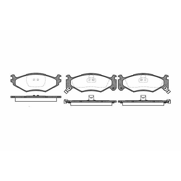 Слика на плочки REMSA 0483.02 за CHRYSLER NEON PL Sedan 2.0 16V - 133 коњи бензин