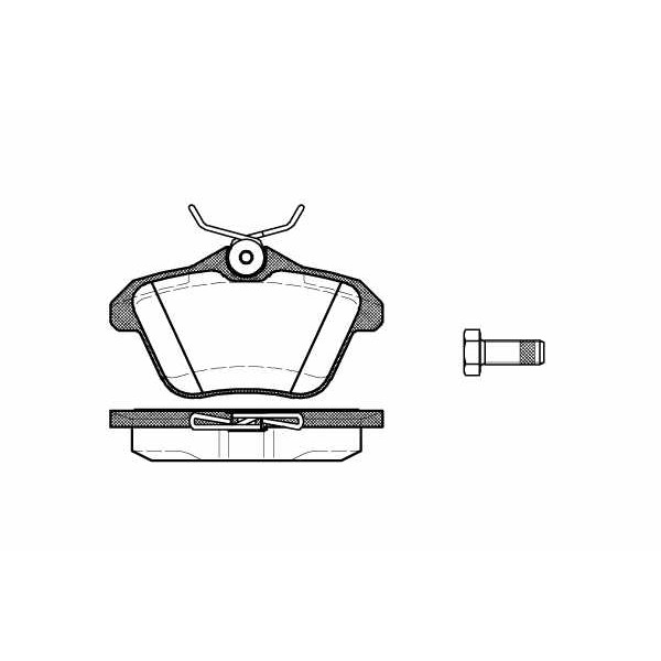 Слика на плочки REMSA 0581.10 за Alfa Romeo 156 (932) Sedan 2.4 JTD (932AXC) - 150 коњи дизел