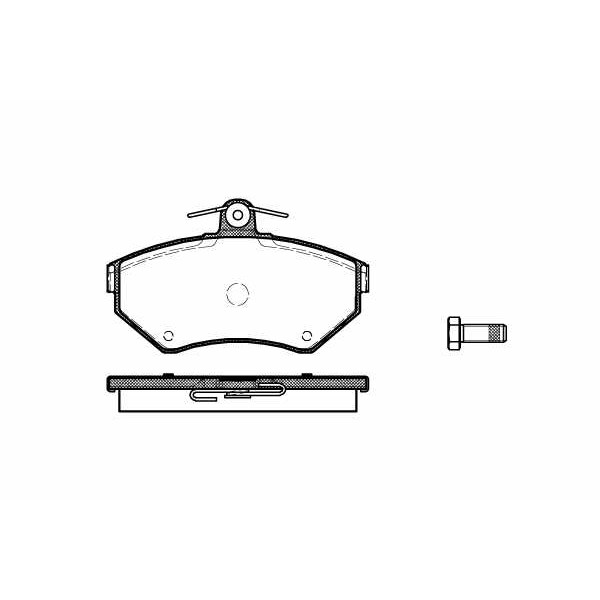 Слика на плочки REMSA 0631.00 за VW Golf 3 (1H1) 1.9 D - 64 коњи дизел