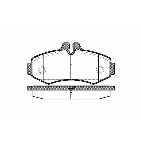 Слика на плочки REMSA 0701.00 за Mercedes Vito BUS (638) 110 CDI 2.2 (638.194) - 102 коњи дизел