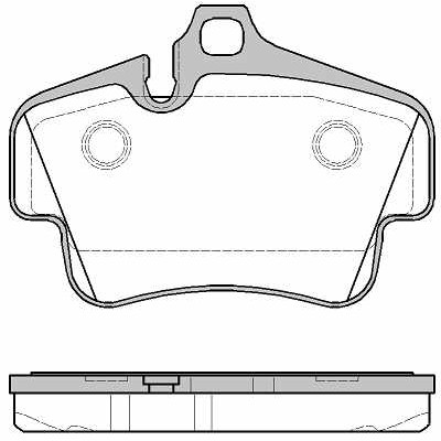 Слика на плочки REMSA 0773.30 за Porsche Cayman (981) S 3.4 - 325 коњи бензин