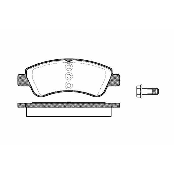 Слика на плочки REMSA 0840.20 за Citroen Xsara Picasso N68 1.6 16V - 110 коњи бензин