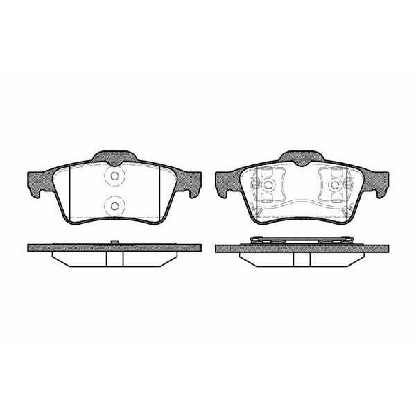 Слика на плочки REMSA 0842.00 за Ford Focus 2 Station Wagon (daw) 1.4 - 80 коњи бензин