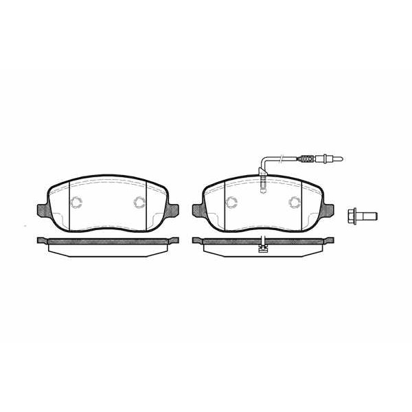 Слика на плочки REMSA 0879.12 за Peugeot Expert Platform (223) 2.0 HDi - 94 коњи дизел