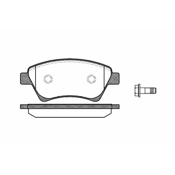 Слика на плочки REMSA 0976.00 за Renault Megane 2 Hatchback 1.6 16V (BM0C, CM0C) - 113 коњи бензин